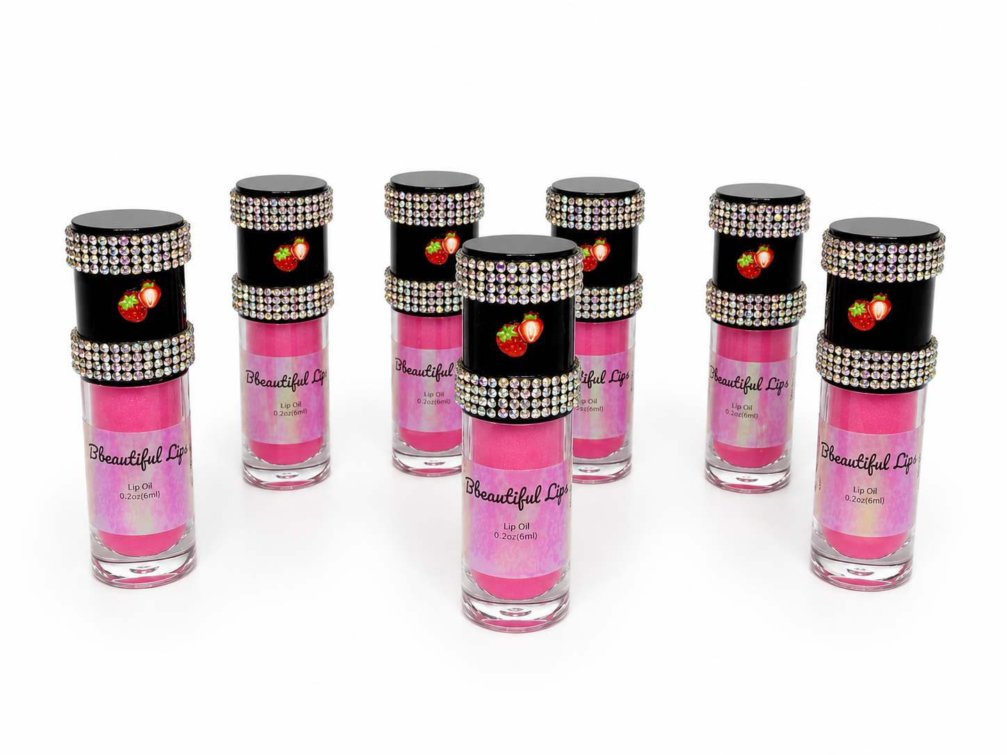 Pink Strawberry Lip Oil